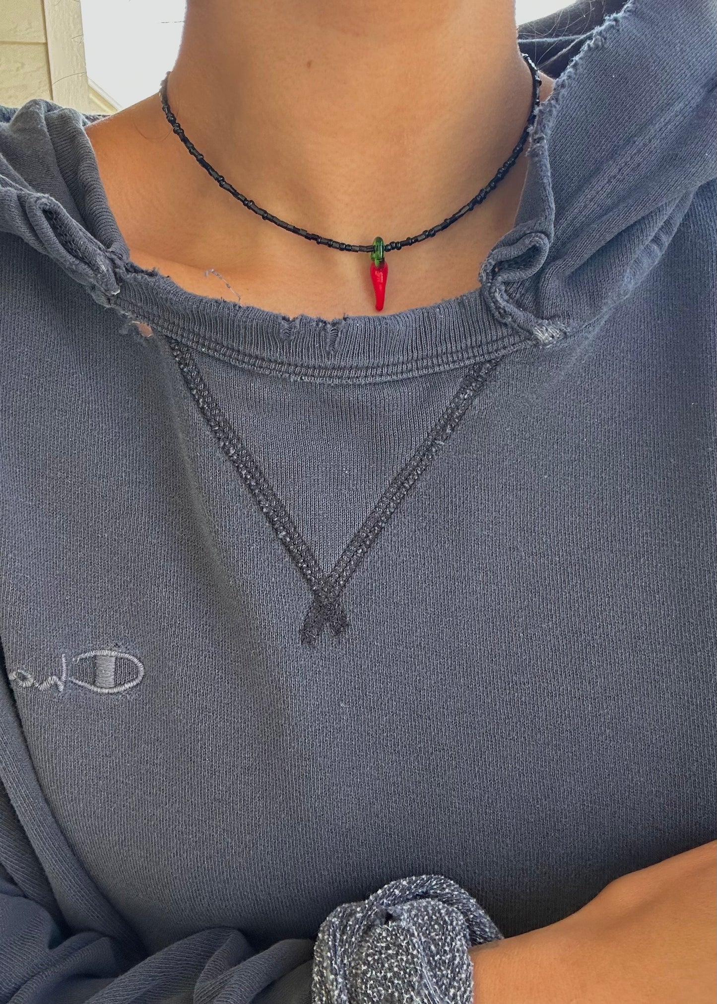 chile pepper necklace